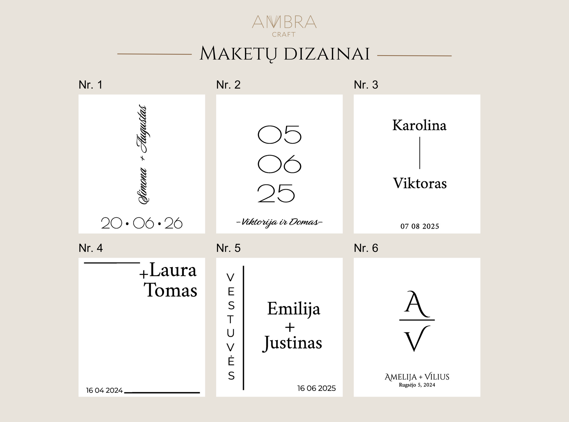 maketų dizainai - 1