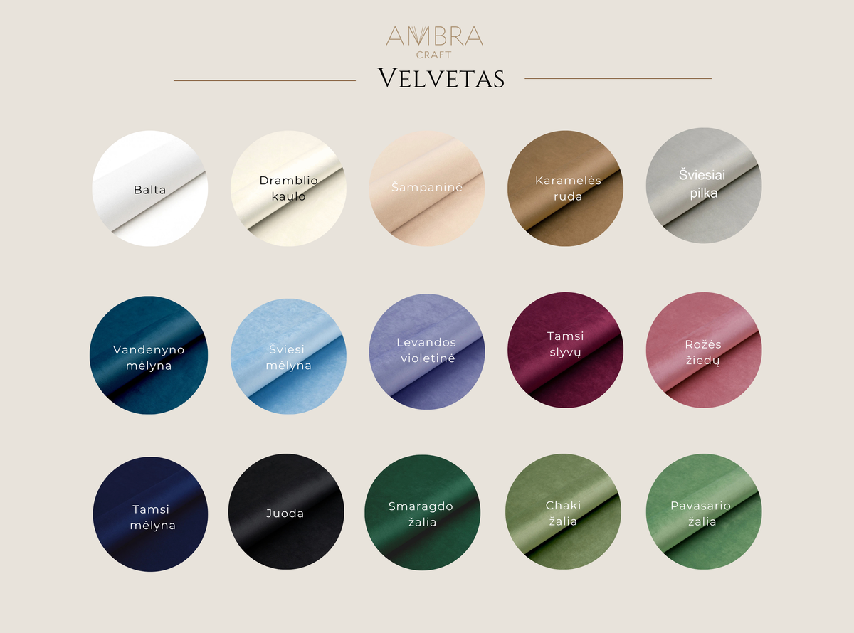Signature Palinkėjimų knyga - velvetas