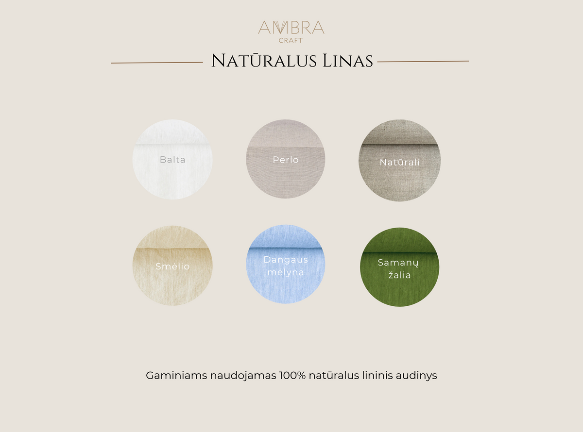 Signature Palinkėjimų knyga - natūralus linas