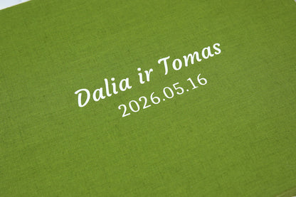 Dėžutė - natūralus linas